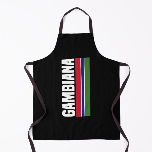 Item preview, Gambiana A unique Gambian gift in national colors designed and sold by Nessshirts.