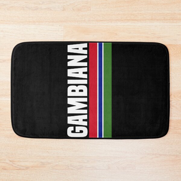 Item preview, Gambiana A unique Gambian gift in national colors designed and sold by Nessshirts.