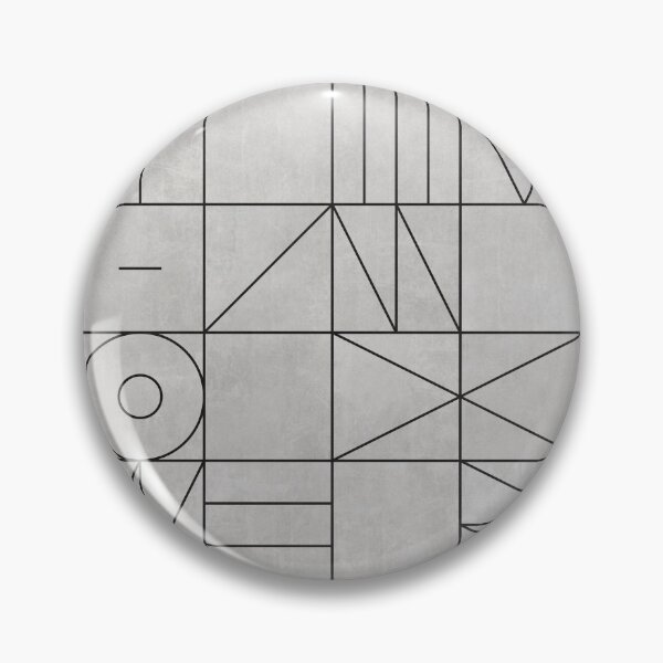 Item preview, My Favorite Geometric Patterns No.3 - Grey designed and sold by Zoltan Ratko.