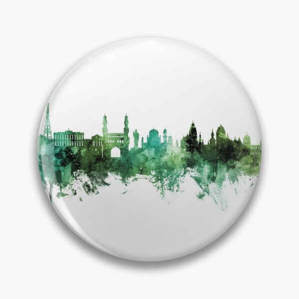 Item preview, Hyderabad Skyline India designed and sold by ArtPrints.