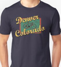 Bike Cycling Bicycle Denver Colorado Unisex T-Shirt