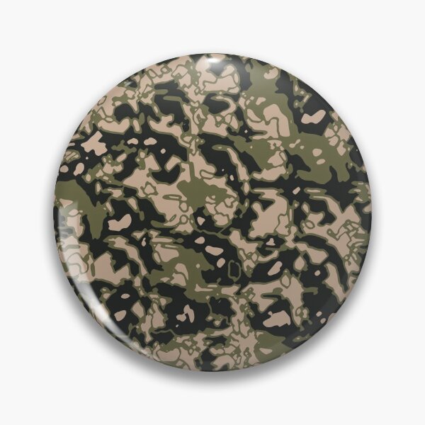 Item preview, Military Camouflage Distorted Glass Blocks Patterns in Green, Beige and Black designed and sold by ShopieHome.