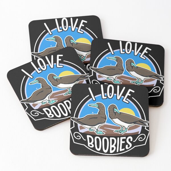Item preview, Funny I Love Boobies Gift design for Birdwatchers design designed and sold by Lisbob.