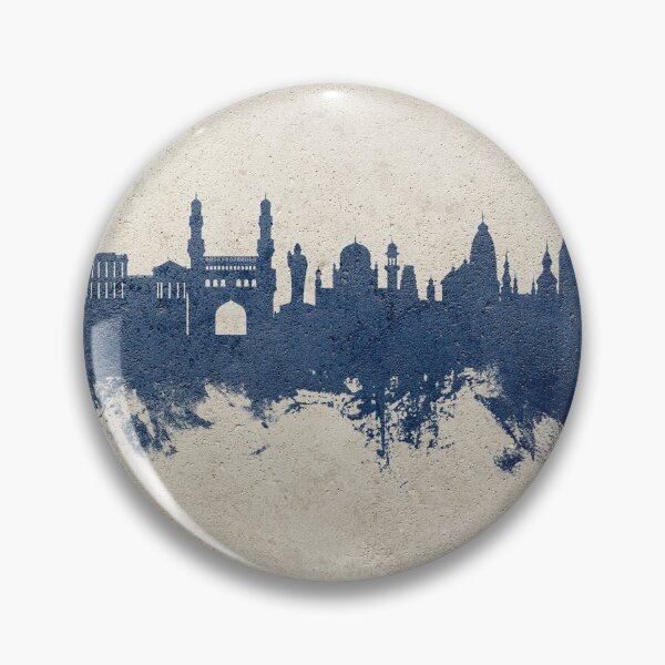 Item preview, Hyderabad Skyline India designed and sold by ArtPrints.