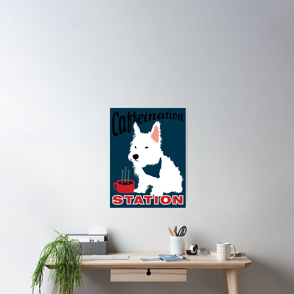 Caffeination Station Poster