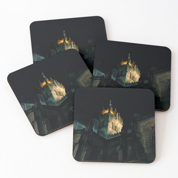 Item preview, Medieval St Giles Edinburgh Cathedral at Night designed and sold by Talia Felix.