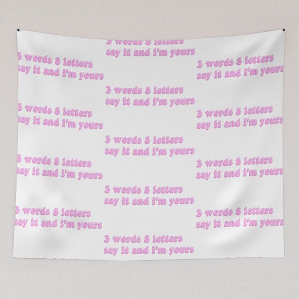 Item preview, 3 words 8 letters designed and sold by Aleziakh.