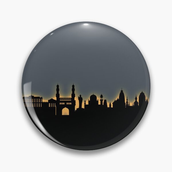 Item preview, Hyderabad Skyline India designed and sold by ArtPrints.