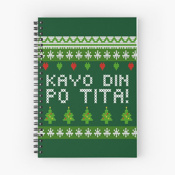 Item preview, KAYO DIN PO TITA UGLY CHRISTMAS SWEATER FILIPINO GREEN designed and sold by aydapadi.
