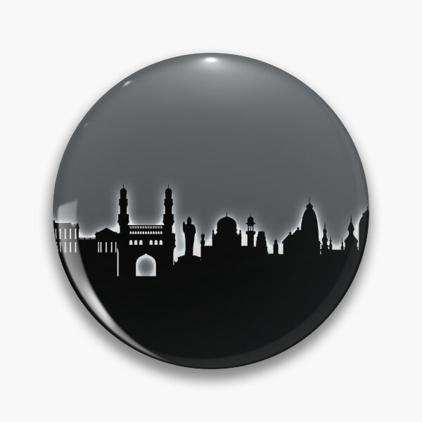 Item preview, Hyderabad Skyline India designed and sold by ArtPrints.