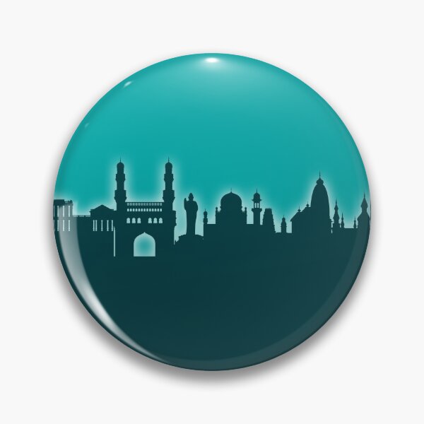 Item preview, Hyderabad Skyline India designed and sold by ArtPrints.