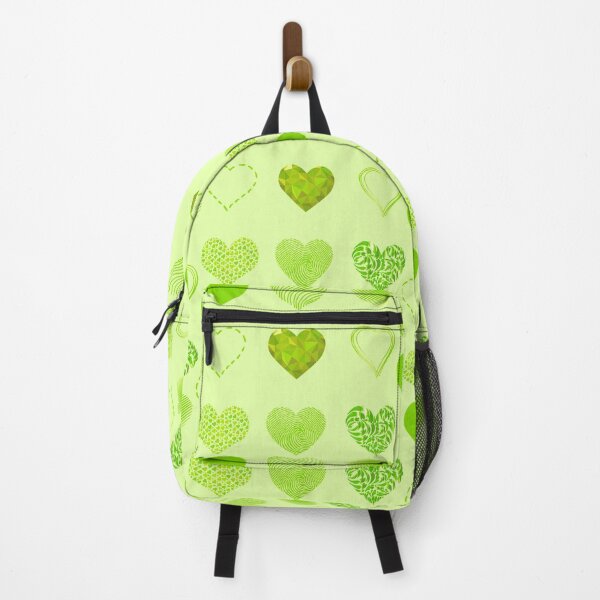 Item preview, Lime Green cute hearts pack designed and sold by everything4eva.