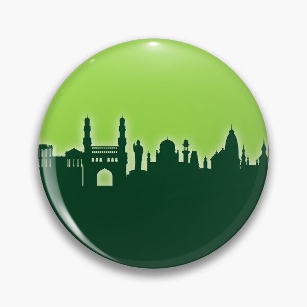 Item preview, Hyderabad Skyline India designed and sold by ArtPrints.