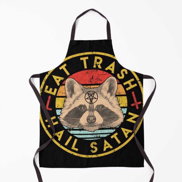 Item preview, Eat trash hail satan designed and sold by gomezt1992.