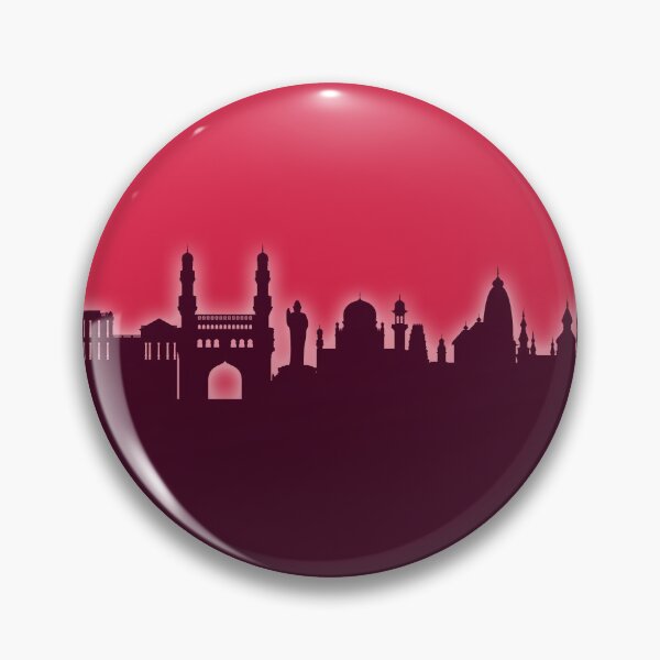 Item preview, Hyderabad Skyline India designed and sold by ArtPrints.