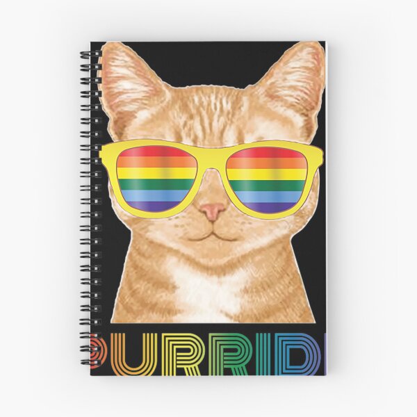 Item preview, Cat Purride Gay Pride LGBT Cat Gift T-Shirt designed and sold by gomezt1992.