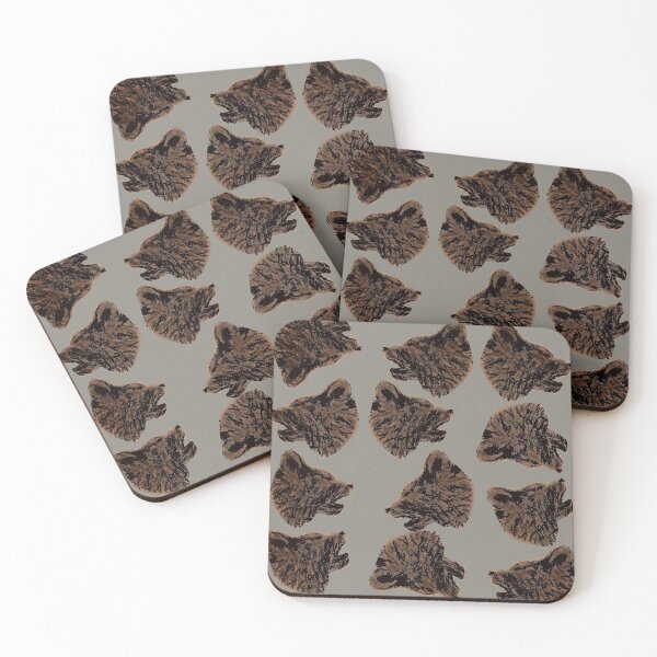 Item preview, Howling Wolves designed and sold by YollieBeeArt.