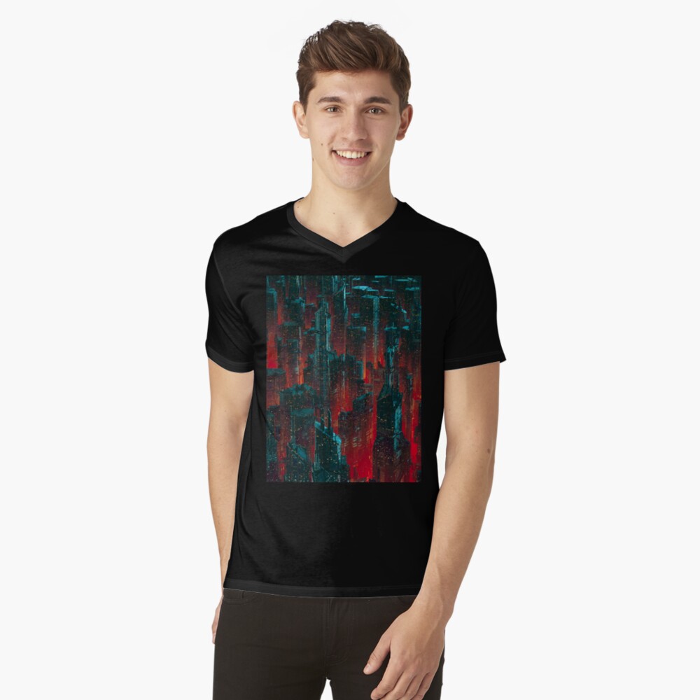 Item preview, V-Neck T-Shirt designed and sold by GrandeDuc.