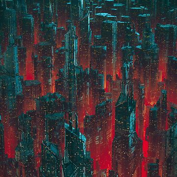 Artwork thumbnail, Cyberpunk Noir City by GrandeDuc
