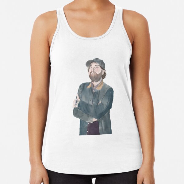 Scott Hutchison of Frightened Rabbit Racerback Tank Top