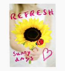 Refresh Photographic Print