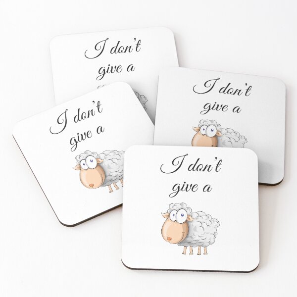 Item preview, I don't give a sheep| Funny,sarcasm quotes designed and sold by cookiemasterpj.