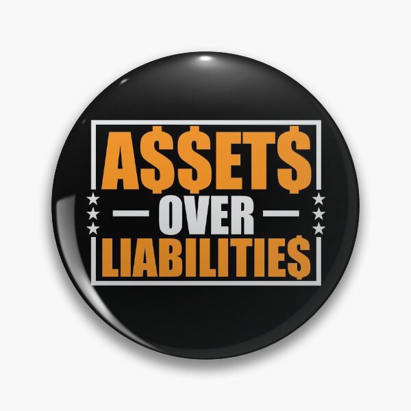 Item preview, Assets Over Liabilities Accountant designed and sold by azmndesigns.