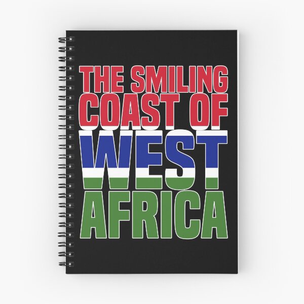Item preview, Gambia The smiling coast of West Africa in Gambia colors designed and sold by Nessshirts.