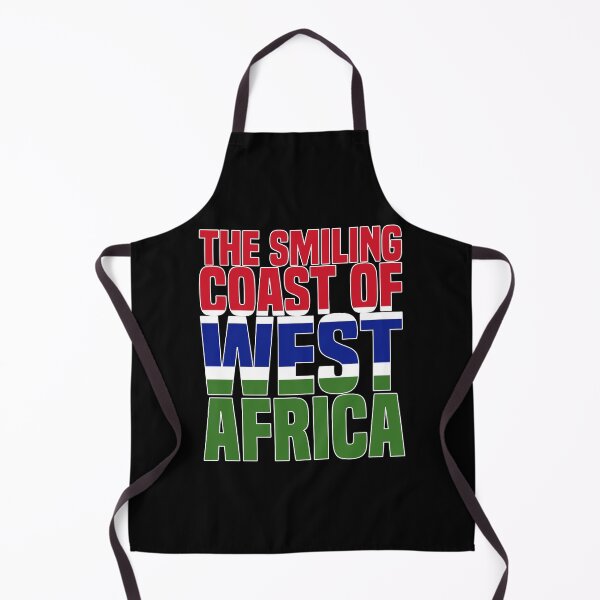 Item preview, Gambia The smiling coast of West Africa in Gambia colors designed and sold by Nessshirts.
