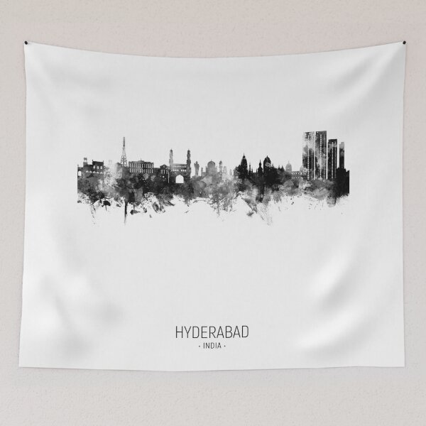 Item preview, Hyderabad Skyline India designed and sold by ArtPrints.