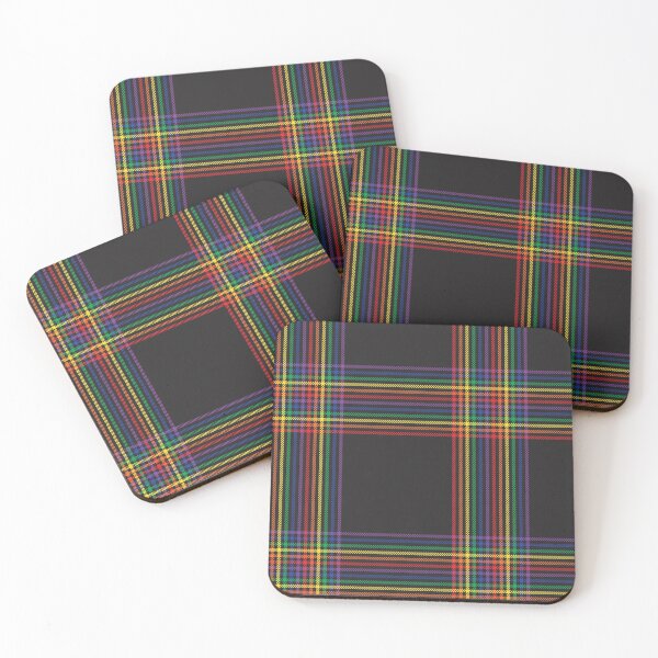 Item preview, Rainbow Glen Plaid Tartan Pattern designed and sold by Siu-Hong Mok.