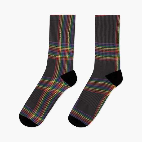 Aperçu de l'œuvre Rainbow Glen Plaid Tartan Pattern créée et vendue par Siu-Hong Mok.