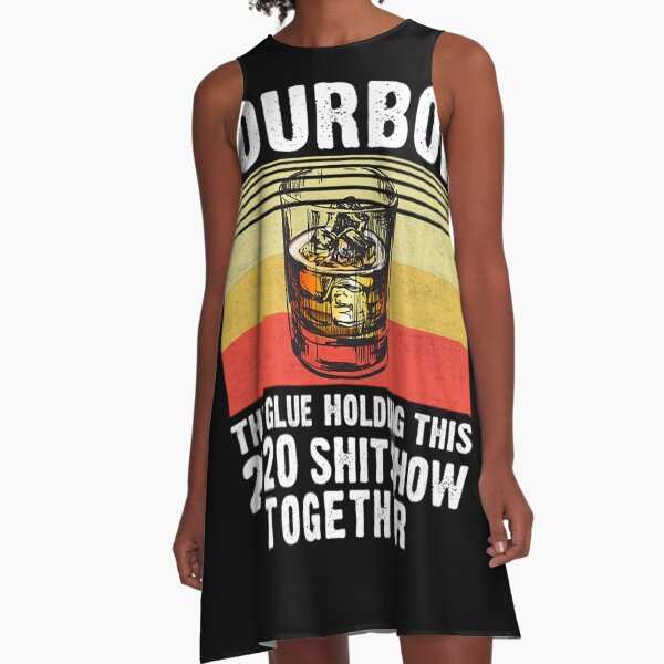 Item preview, Bourbon the glue holding this 2020 shitshow together T-Shirt designed and sold by gomezt1992.