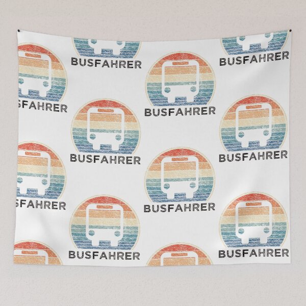 Item preview, bus driver fathers day - retro bus designed and sold by pirminio.
