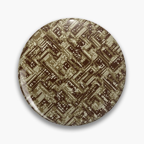Item preview, Desert Camouflage Distorted Lines Patterns in Green, Brown and Sand designed and sold by ShopieHome.