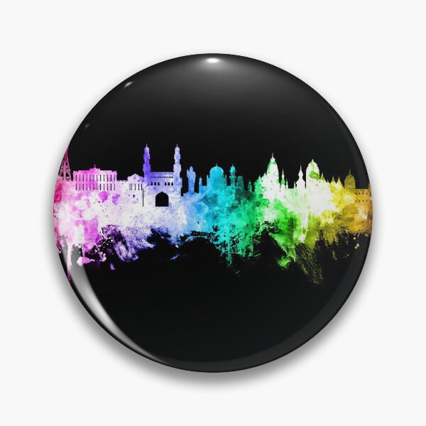 Item preview, Hyderabad Skyline India designed and sold by ArtPrints.