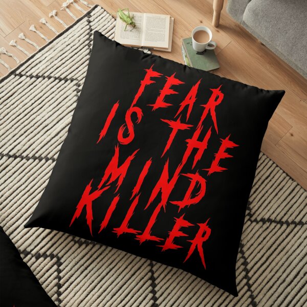 Fear is the mind killer - Deadly Killer Font Floor Pillow