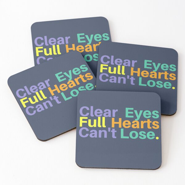 Item preview, Clear Eyes Full Hearts Can't Lose designed and sold by hectorgool.
