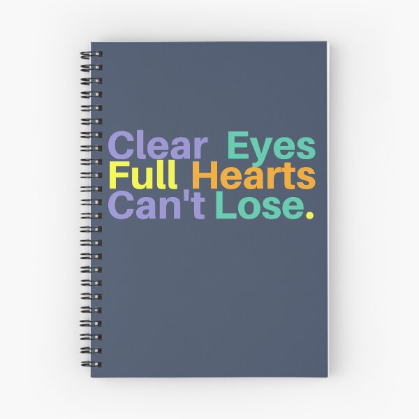 Item preview, Clear Eyes Full Hearts Can't Lose designed and sold by hectorgool.