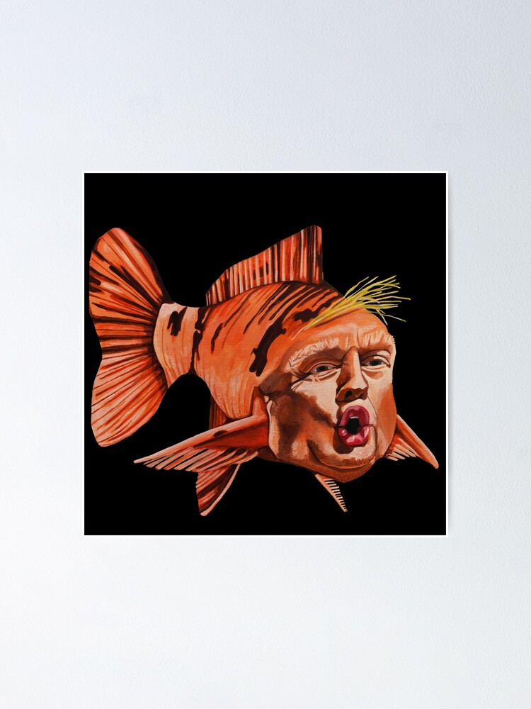Fish Face Trump | Poster