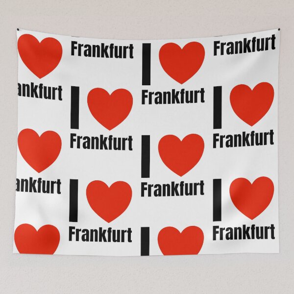 Item preview, frankfurt logo retro vintage design  designed and sold by pirminio.
