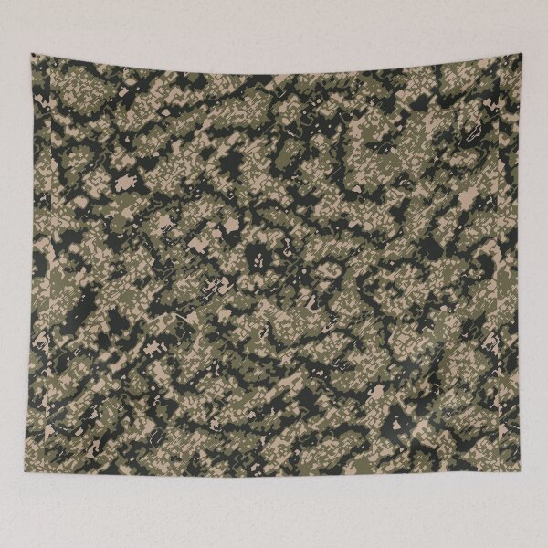 Item preview, Military Camouflage Charcoal Sketch Patterns in Green, Beige and Black designed and sold by ShopieHome.