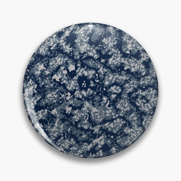 Item preview, Winter Camouflage Charcoal Sketch Patterns in Blue Shades designed and sold by ShopieHome.