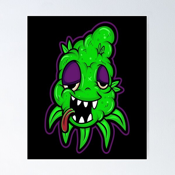 Item preview, Weed Bud Character designed and sold by thatweedstore.