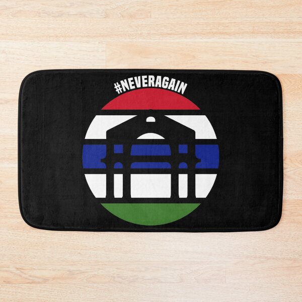 Item preview, The Arch 22 in Gambia's National Colors with Never Again designed and sold by Nessshirts.
