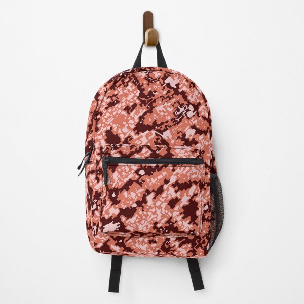Item preview, Lush Lava Camouflage Charcoal Sketch Patterns in Red and Orange designed and sold by ShopieHome.
