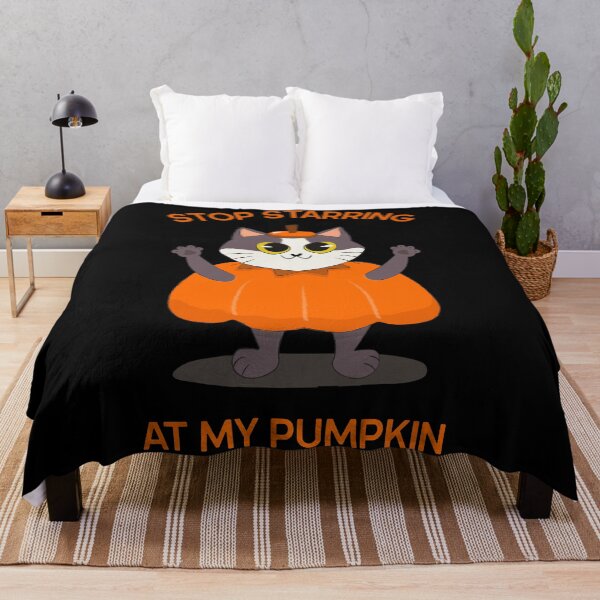 Item preview, Stop Starring At My Pumpkin Cat designed and sold by NikStore.