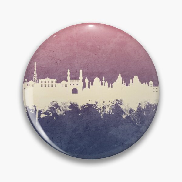 Item preview, Hyderabad Skyline India designed and sold by ArtPrints.