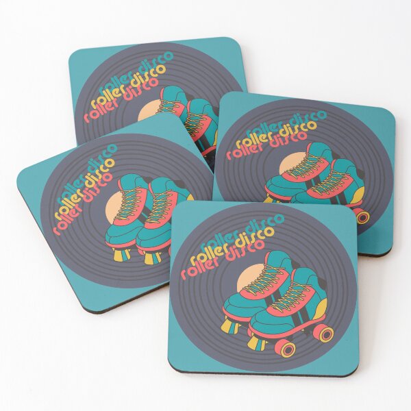 Item preview, retro roller skate disco designed and sold by TheFirstMayDay.