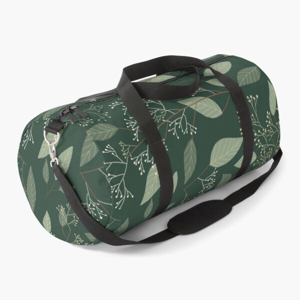 Item preview, Eucalyptus Dark Green Floral Aesthetic Pattern designed and sold by champagnemoment.